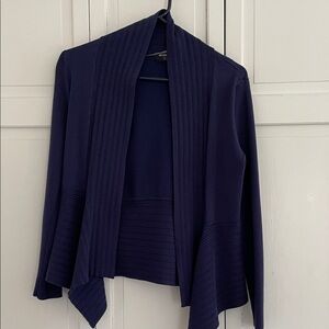 Liz Claiborne Navy Petite Sweater